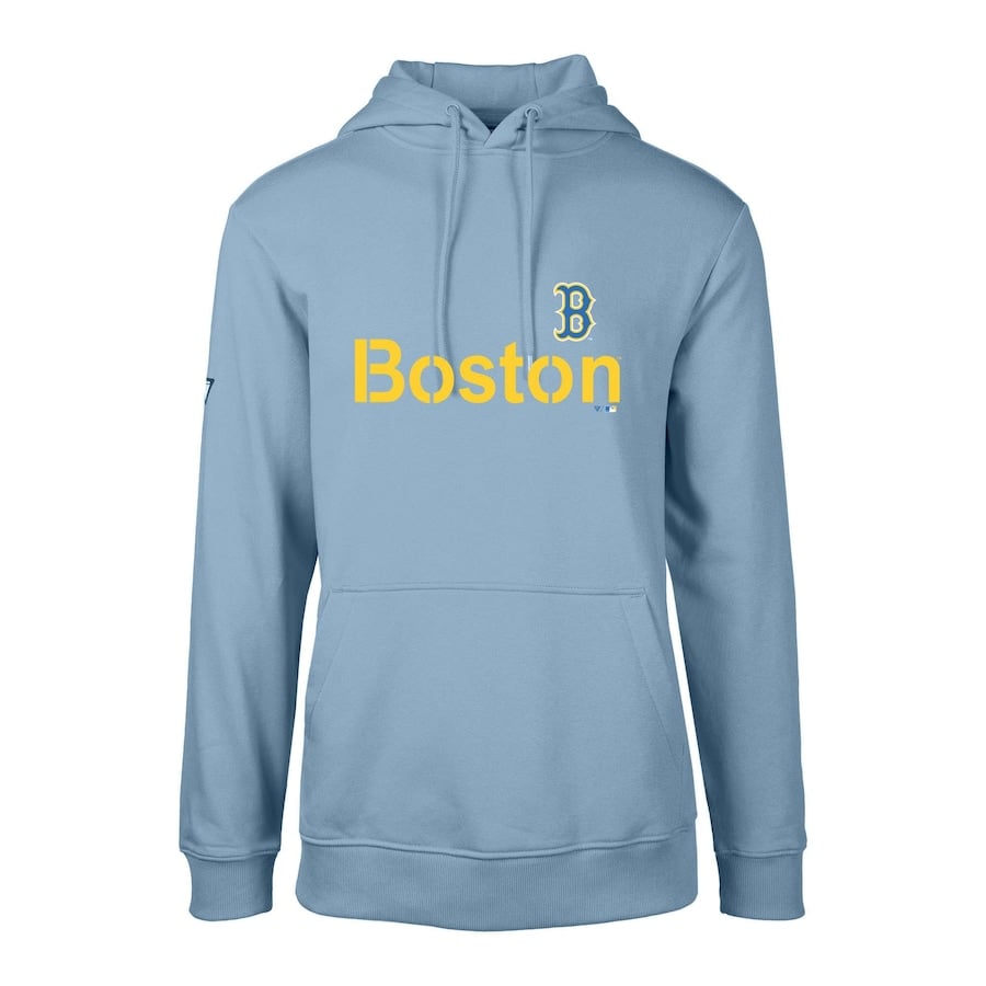 

Пуловер с капюшоном Levelwear Boston Red Sox, синий