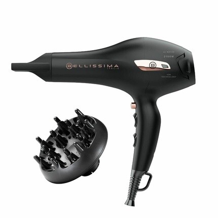 

Фен Bellissima P7 3000 Черный 2100 Вт Imetec