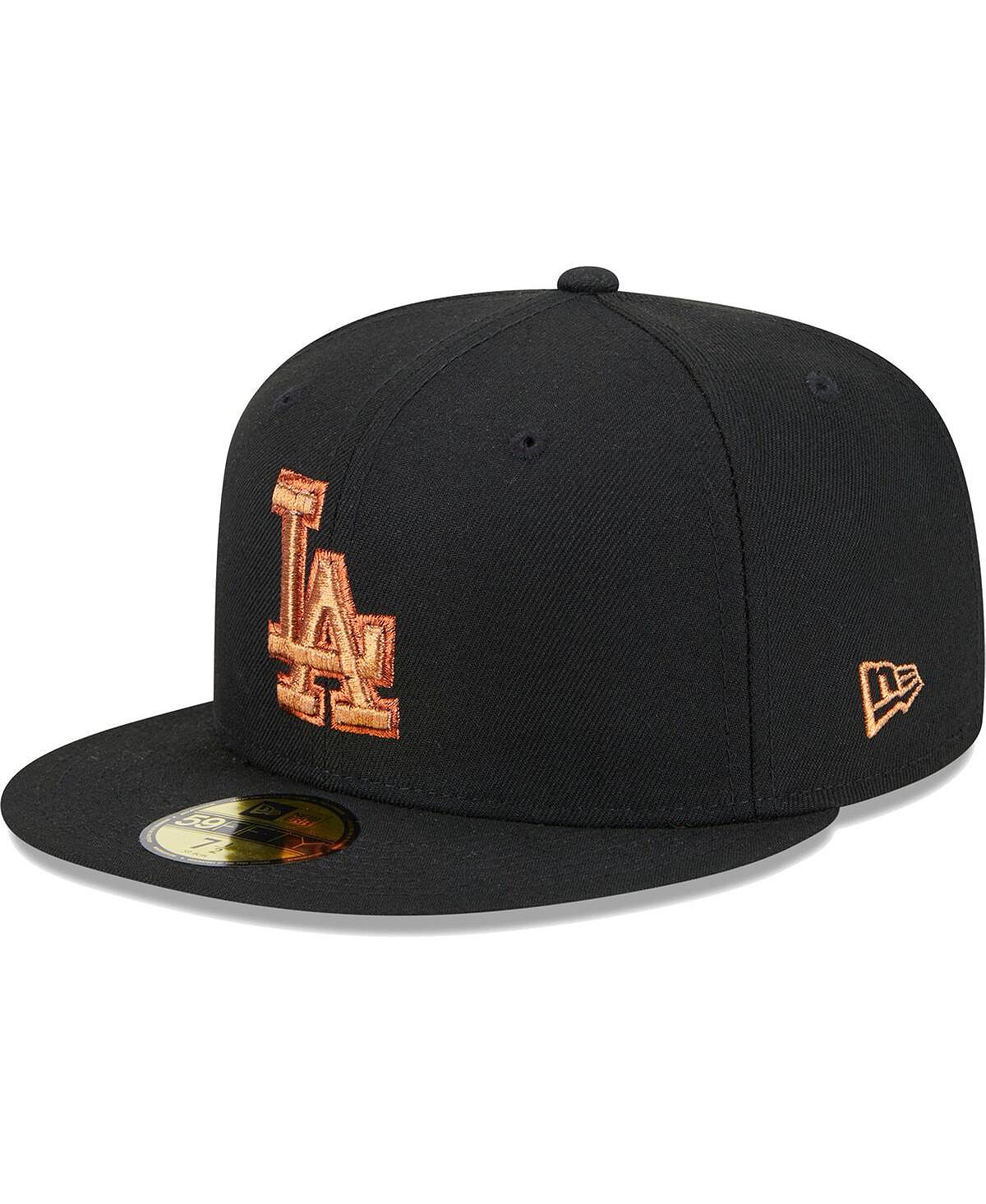 

Мужская черная приталенная кепка Los Angeles Dodgers Metallic Pop 59FIFTY New Era