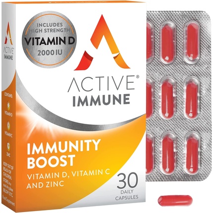 Активный иммунный витамин D3, веганская формула, 30 капсул, Solvotrin