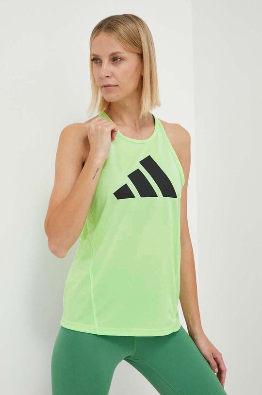 

Футболка для бега adidas Performance, зеленый