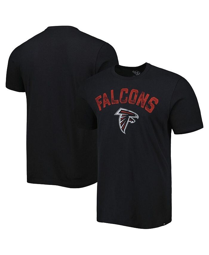 

Мужская черная футболка Atlanta Falcons All Arch Franklin '47 Brand, черный