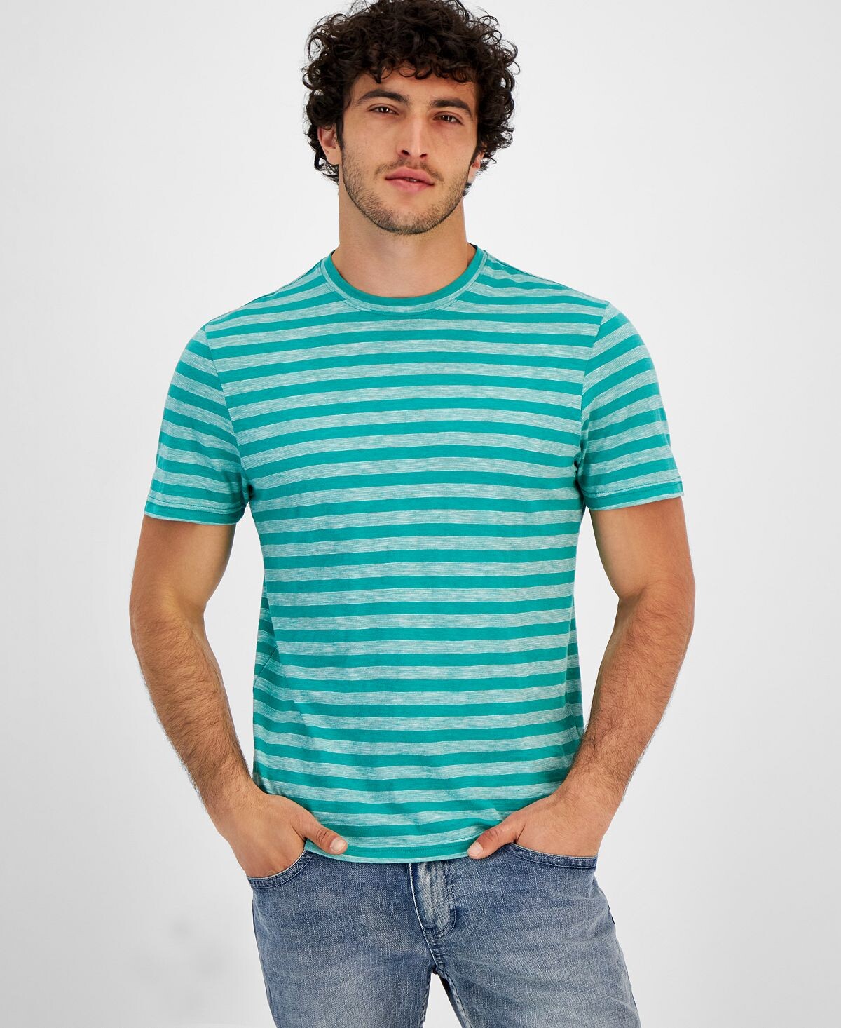 

Мужская футболка в полоску I.N.C. International Concepts