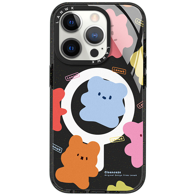 

Чехол для телефона Lanwk, Cute Little BearStandard color: Deep space black