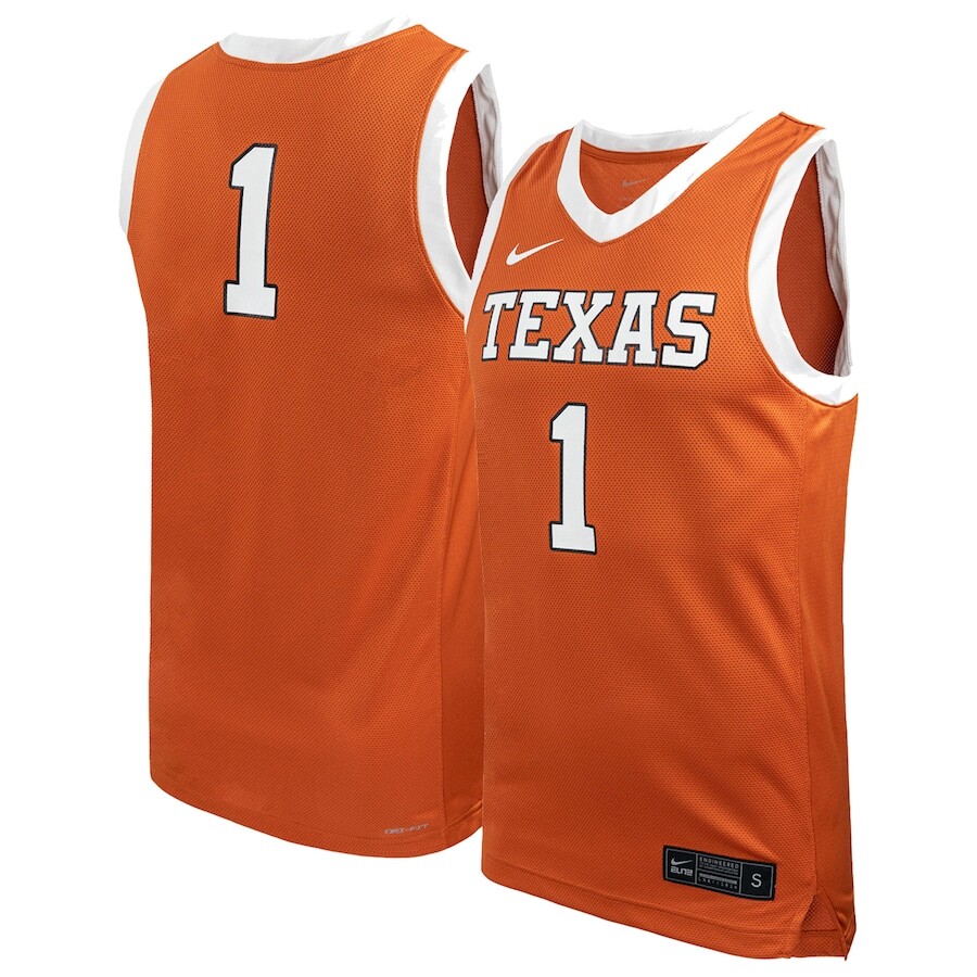 

Джерси Nike Texas Longhorns, оранжевый