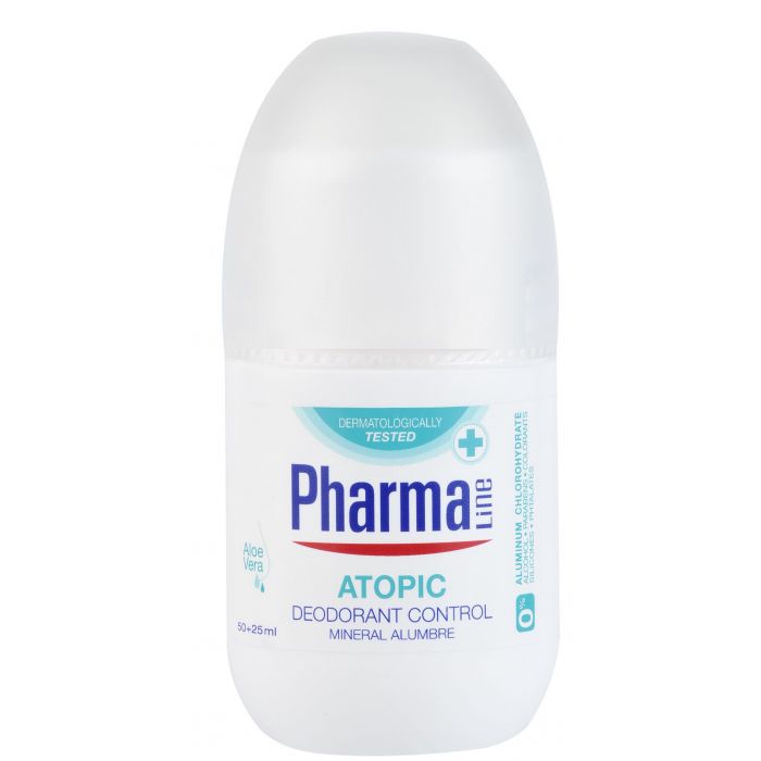 Дезодорант Desodorante roll on Atopic Pharmaline, 50 ml дезодорант pharmaline atopic для сухой и чувствительной кожи 50мл