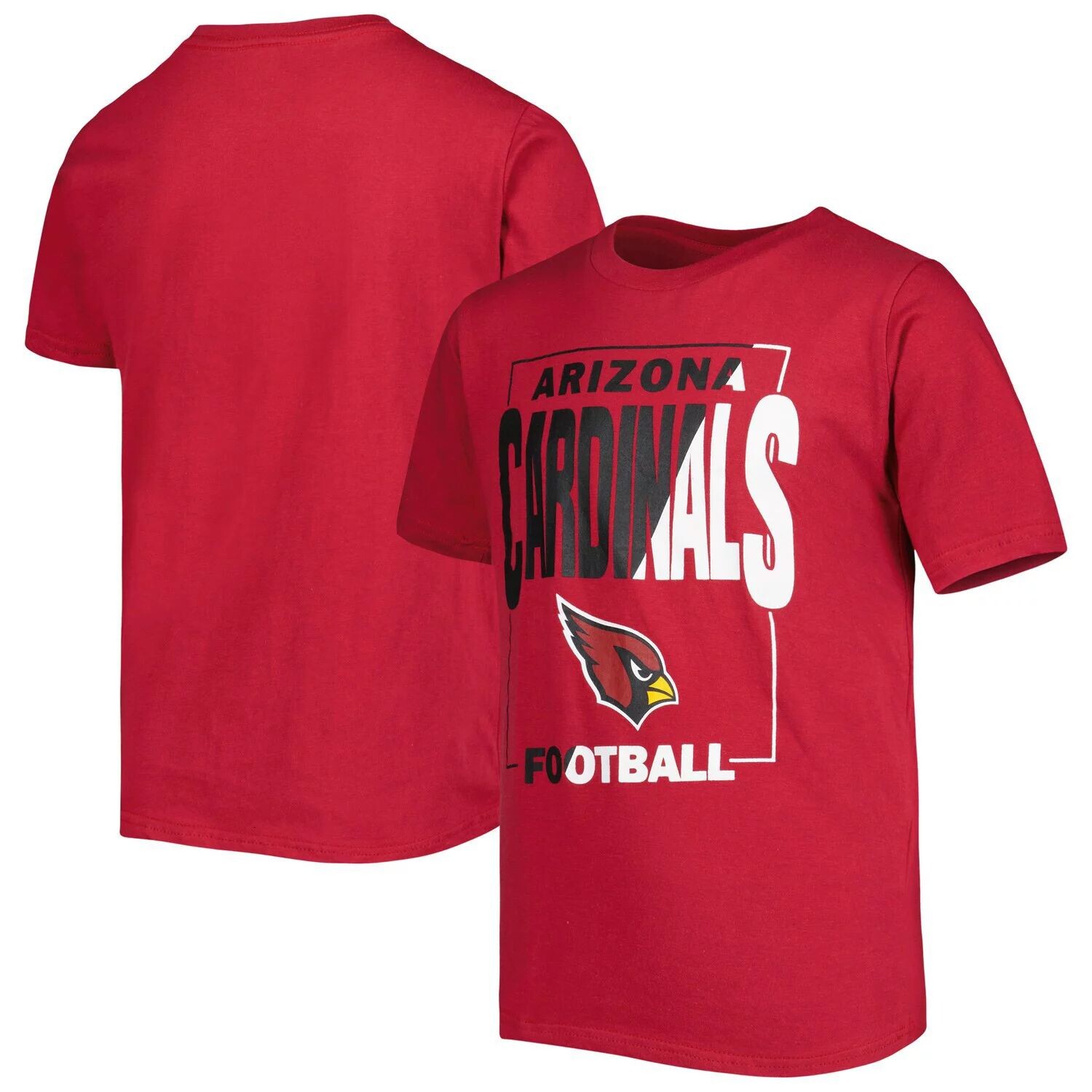 

Футболка Youth Cardinal Arizona Cardinals для бросания монет Outerstuff