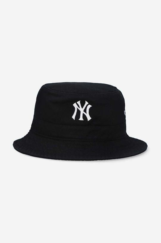 

Брендовая хлопковая шапка New York Yankees 47- 47brand, черный