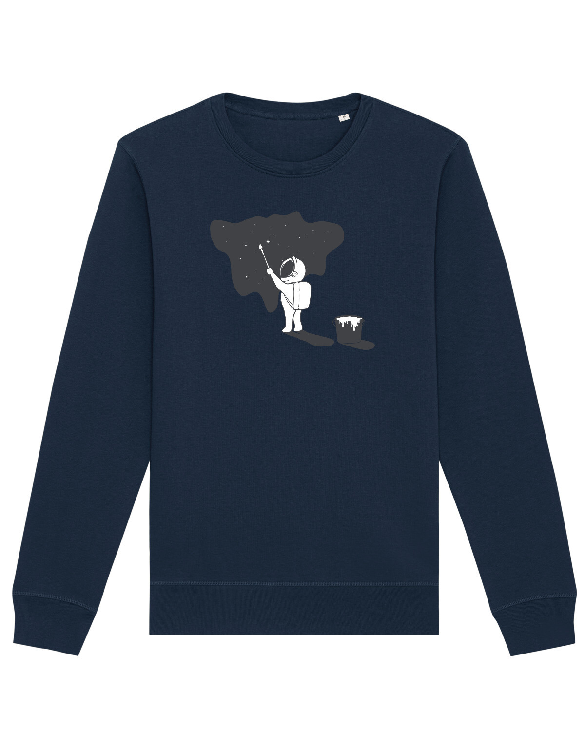 

Толстовка wat Apparel Painting space, темно-синий