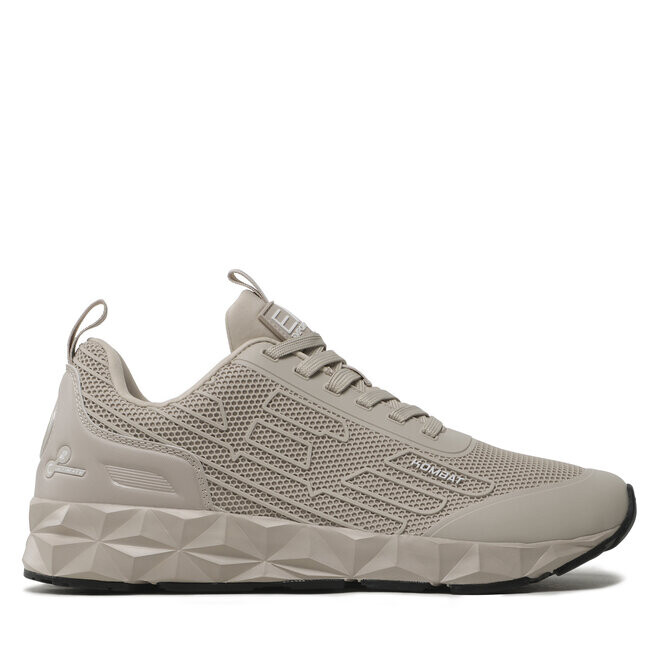 

Кроссовки EA7 Emporio Armani X8X154 XK357 S834 Silver Cloud+White, бежевый