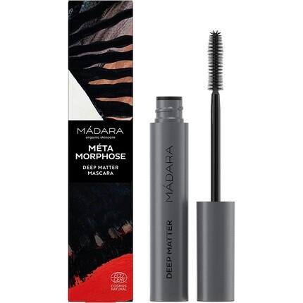 

MÁDARA Organic Skincare Deep Matter Bold Volume Mascara 8 мл — придает объем и придает объем с помощью полностью натуральных пигментов, Серый