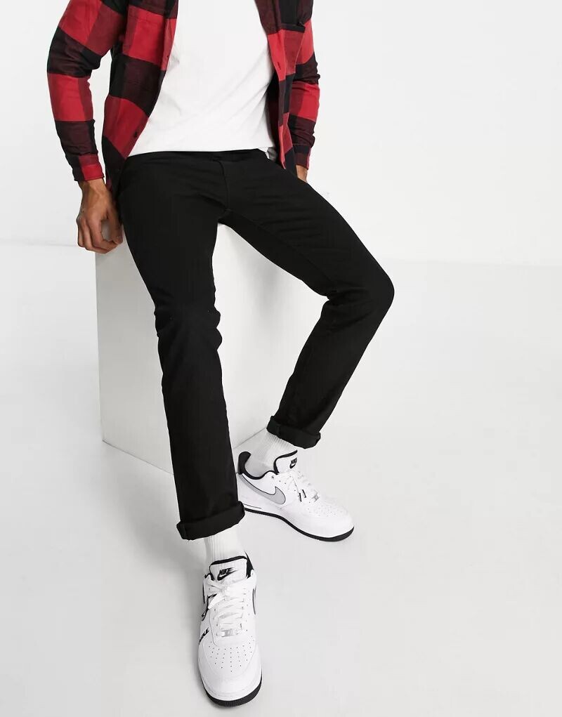 

Черные джинсы узкого кроя Levi's 511