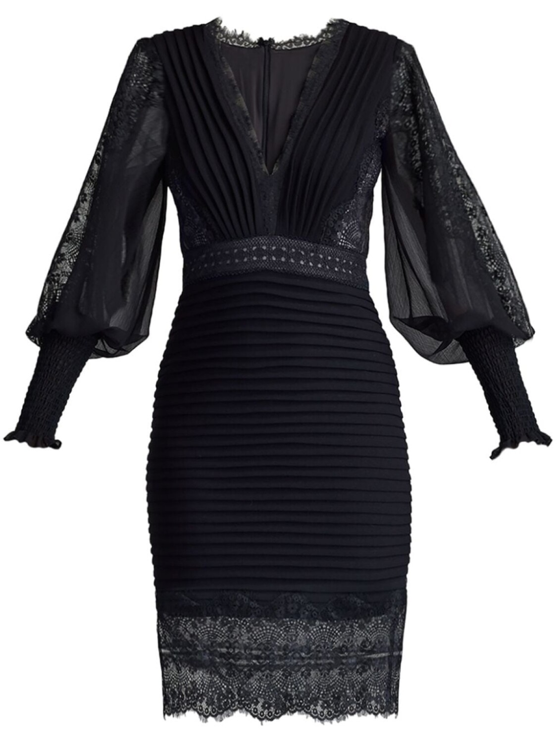 

Tadashi Shoji кружевное платье мини, черный