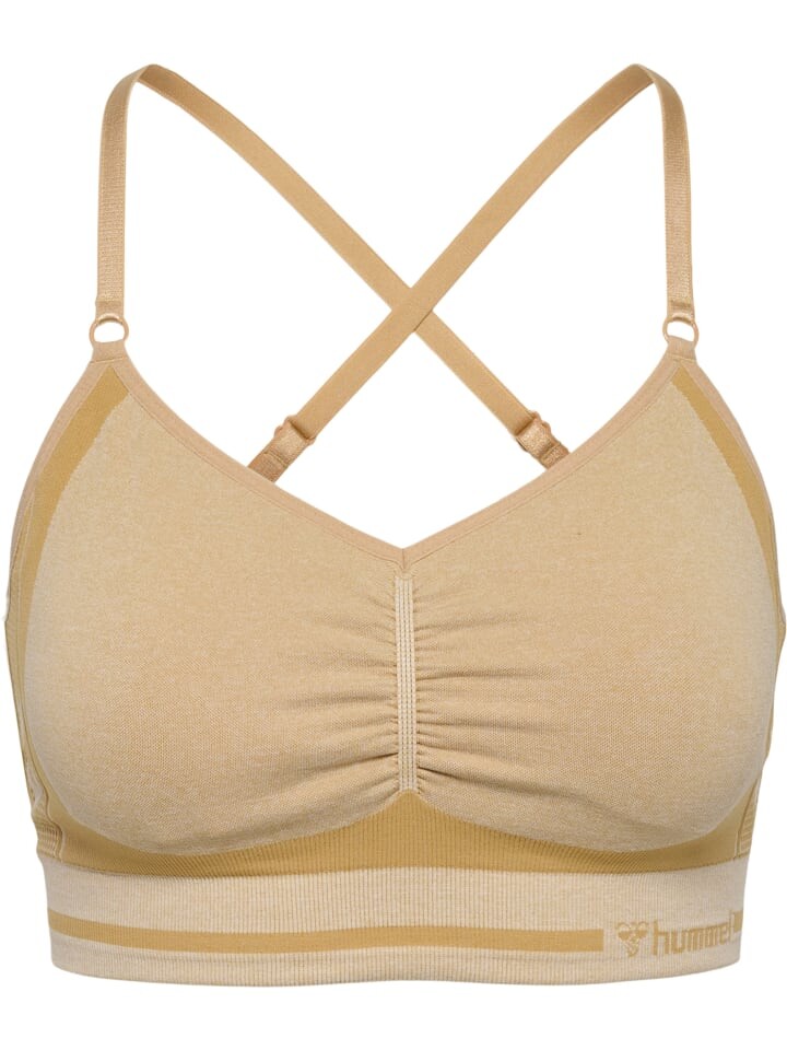 

Топ Hummel Sports Hmlmt Yoga Damen, цвет curds & whey melange