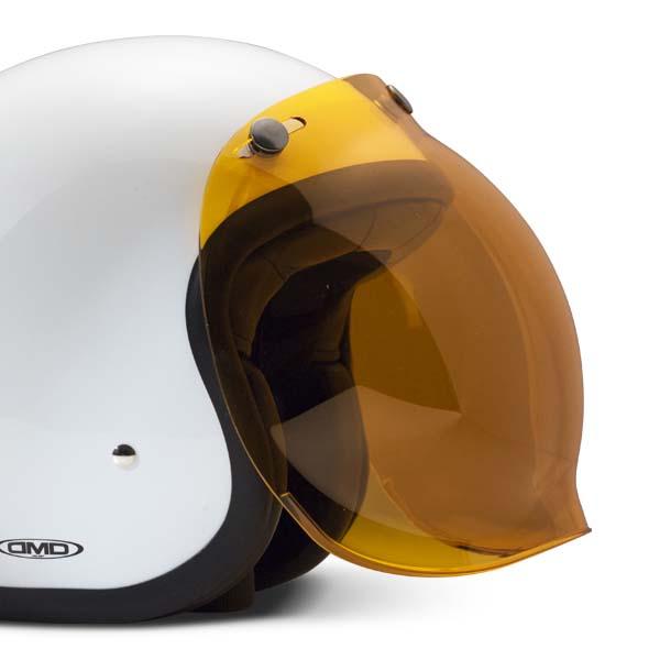 Визор для шлема DMD Vintage Bubble, оранжевый визор для шлема afx 3 snap vintage flip short серый