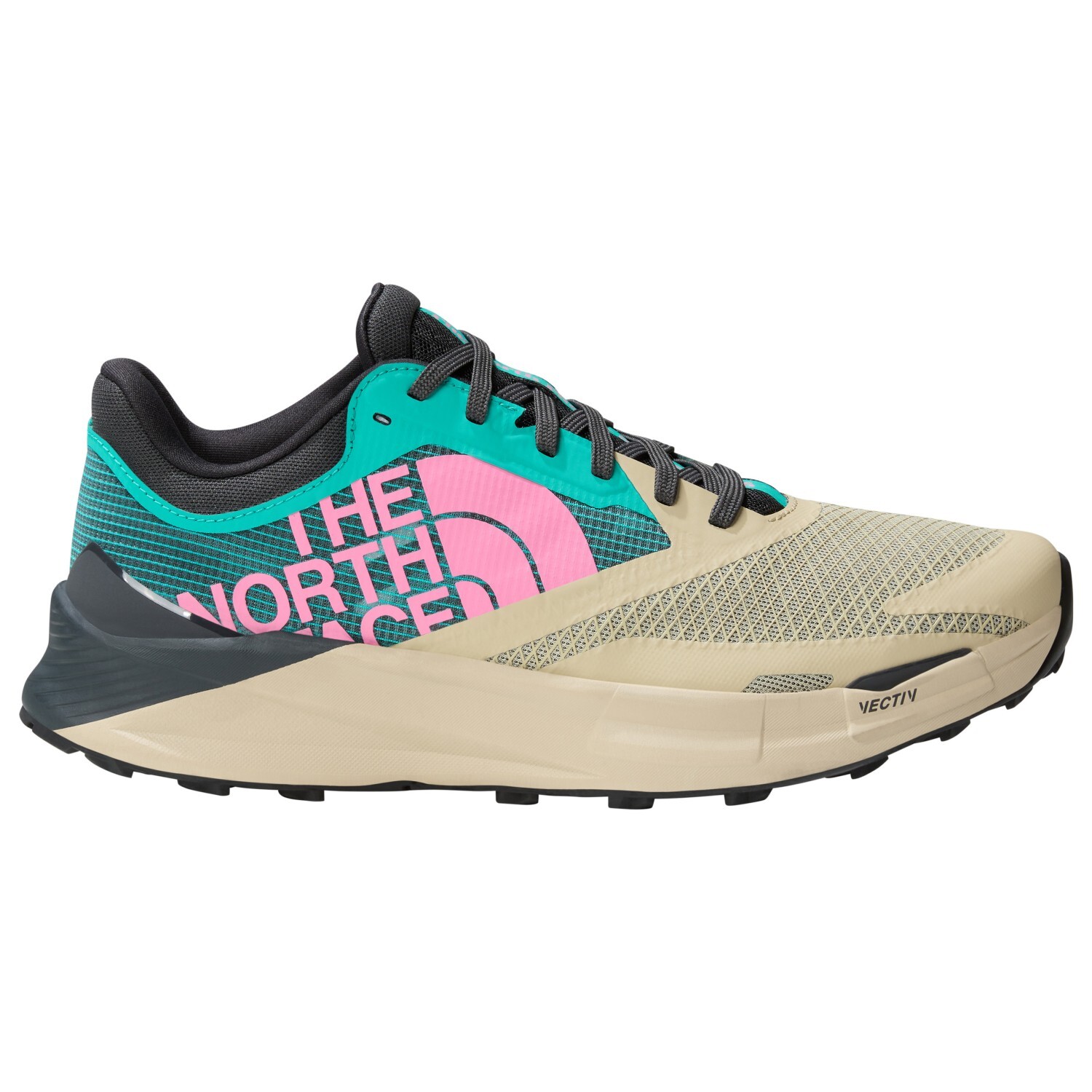

Кроссовки для бега по пересеченной местности The North Face Vectiv Enduris 3, цвет Gravel/Geyser Aqua