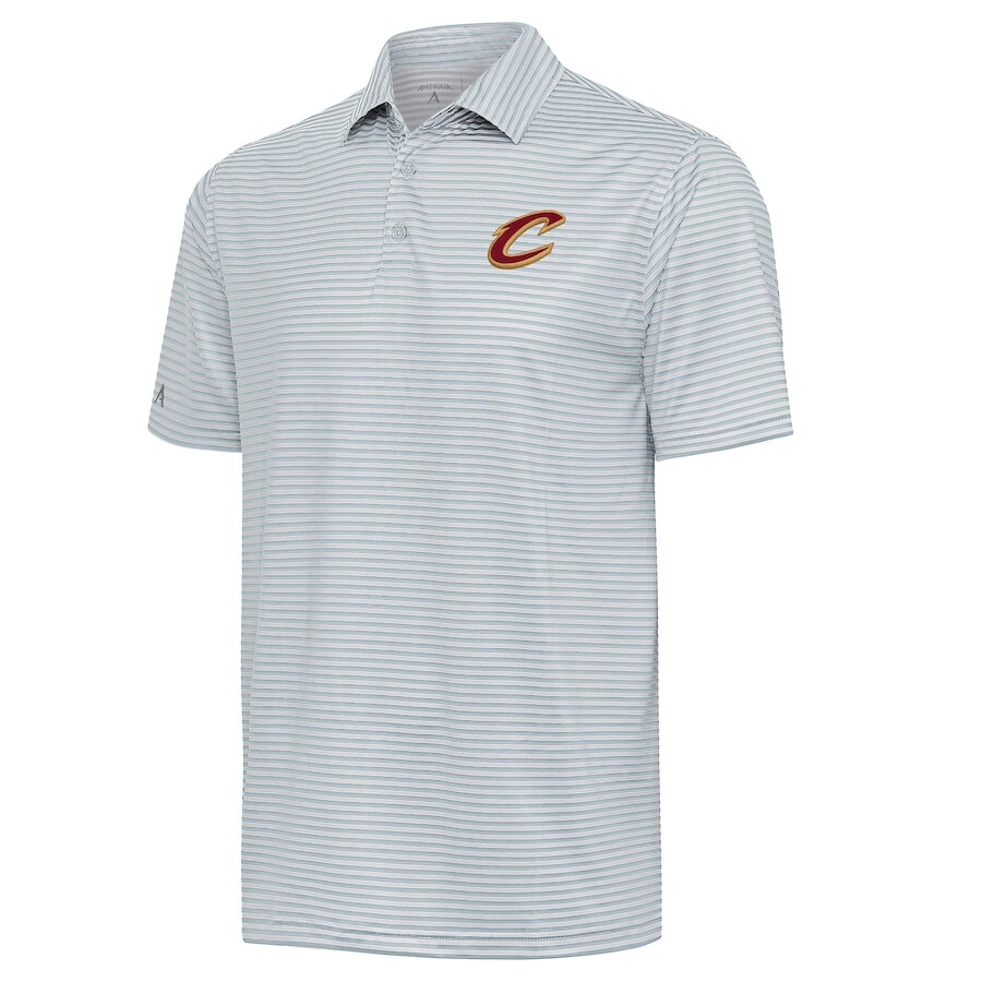 

Поло с коротким рукавом Antigua Cleveland Cavaliers, серый