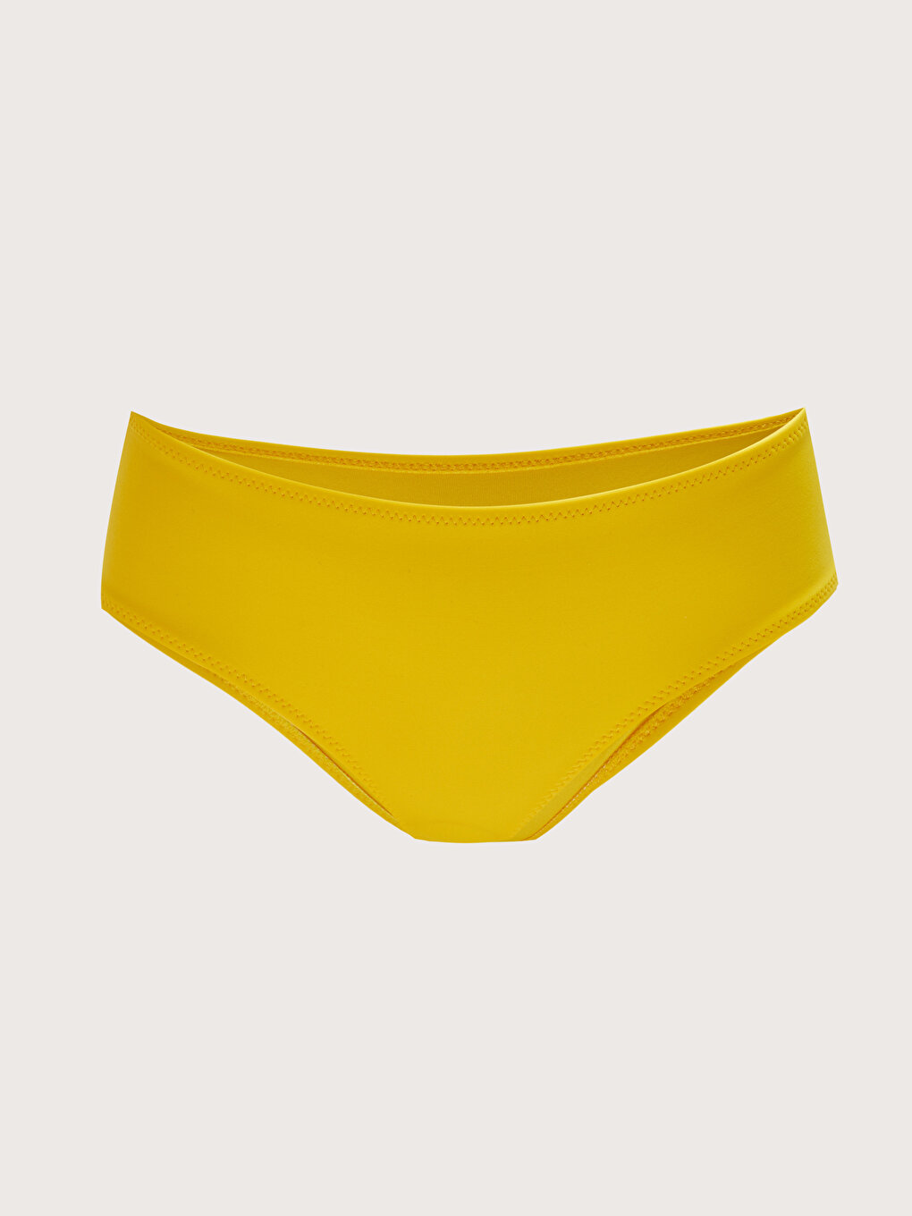 Женские плавки бикини без принта LCW DREAM, бледно-желтый