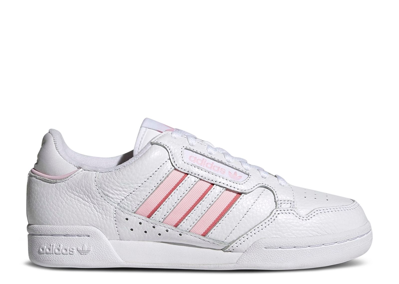 Кроссовки adidas Wmns Continental 80 Stripes 'White Clear Pink', белый
