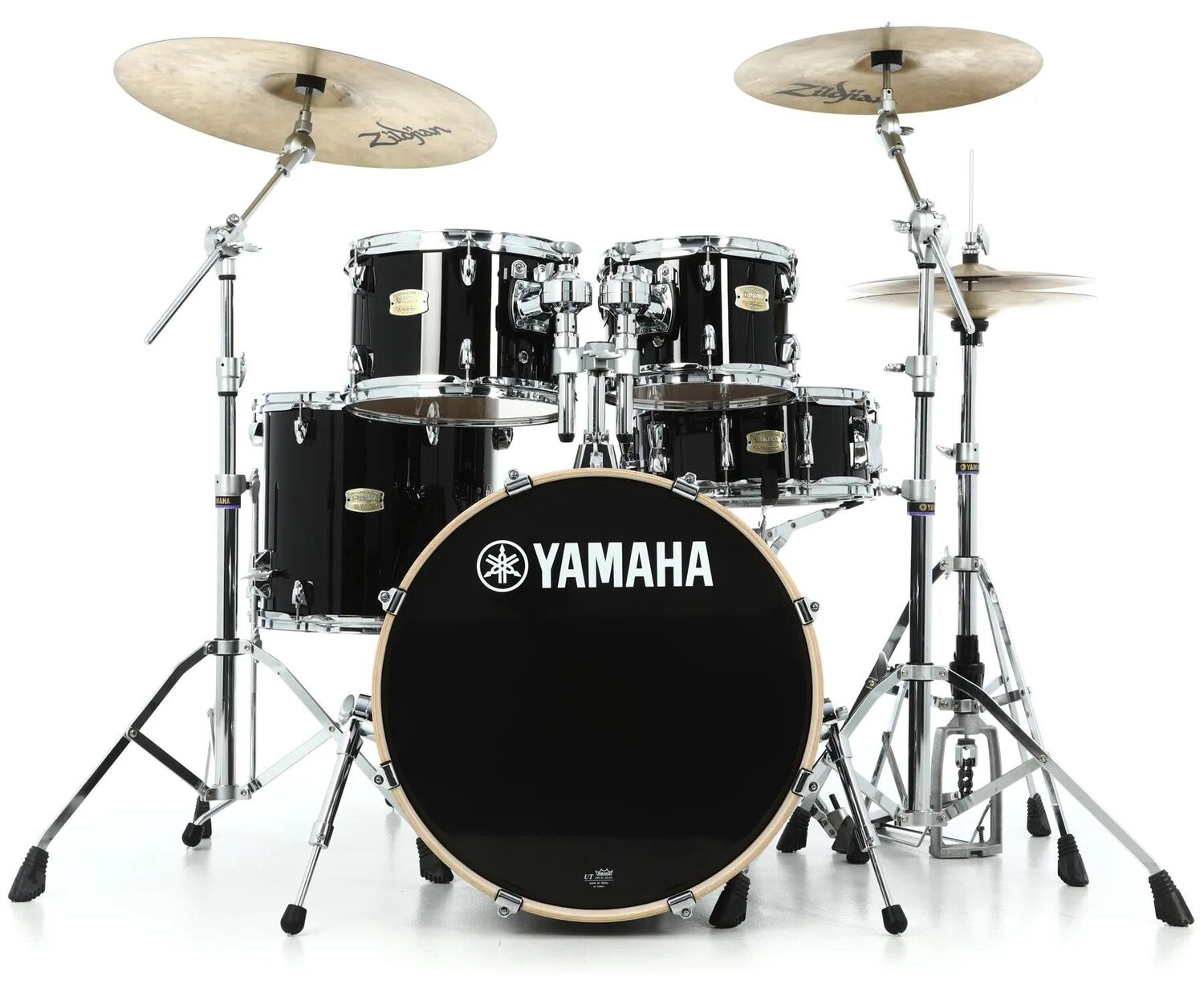 

Комплект Yamaha Stage Custom Birch Shell Shell — цвет ворона черного цвета