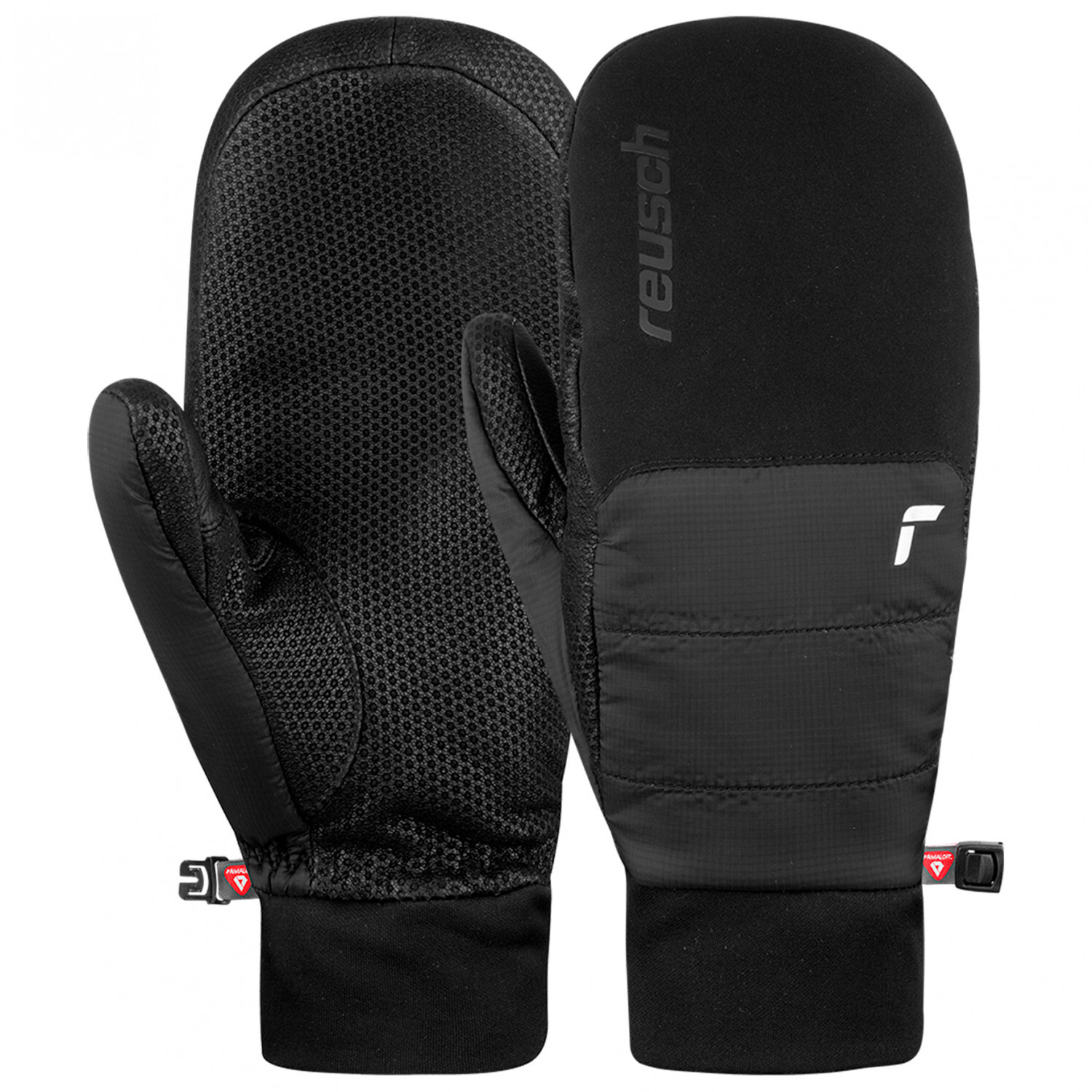 цена Перчатки Reusch Kavik TOUCH TEC Mitten, цвет Black/Silver