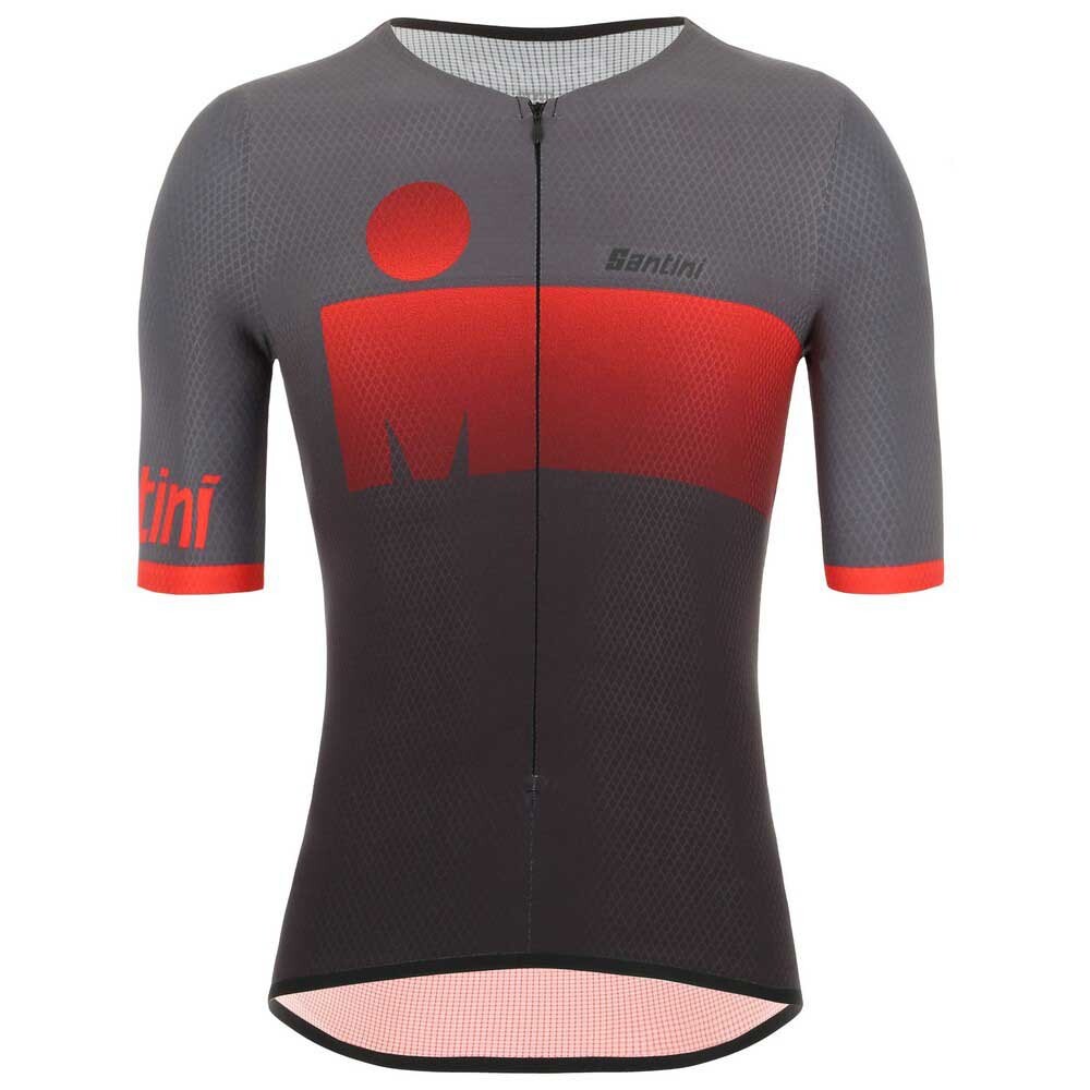 

Джерси с коротким рукавом Santini Ironman Audax, серый