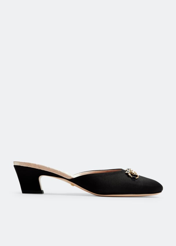 

Мюли Gucci Horsebit, черный