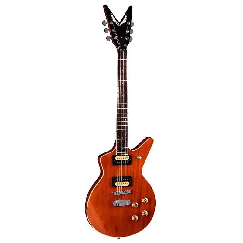 Электрогитара Dean Cadillac 1980 Gloss Natural Mahogany Guitar, CADI 1980 MAH cadillac коричневый