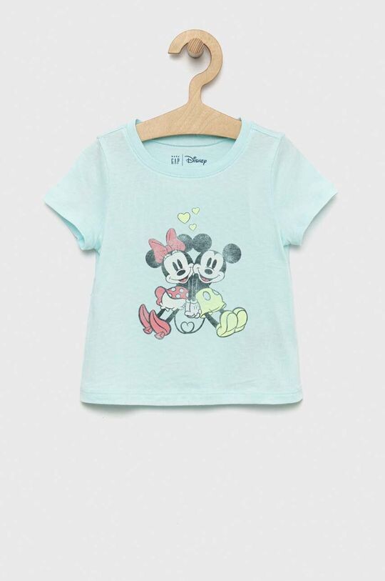 

Детская хлопковая футболка GAP x Disney, синий