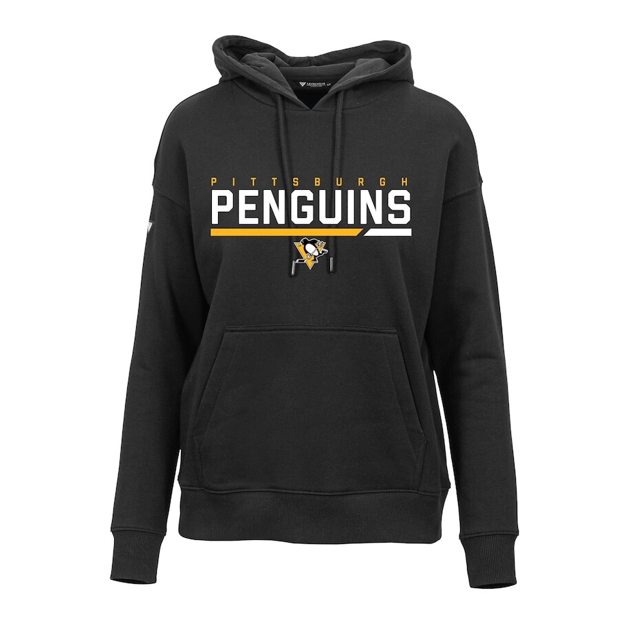 

Пуловер с капюшоном Levelwear Pittsburgh Penguins, черный