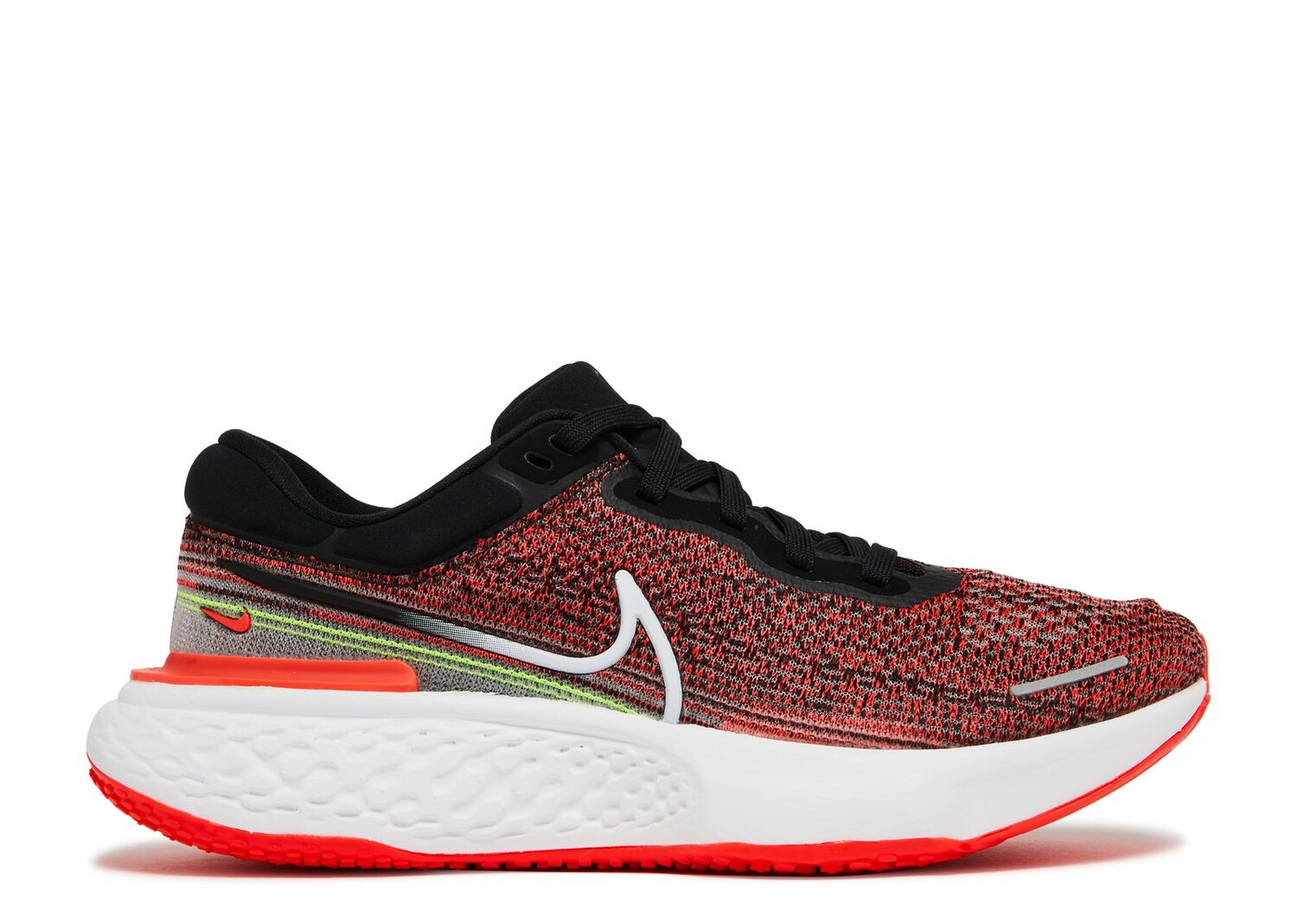 

Кроссовки Nike Zoomx Invincible Run Flyknit 'Black Bright Crimson', черный