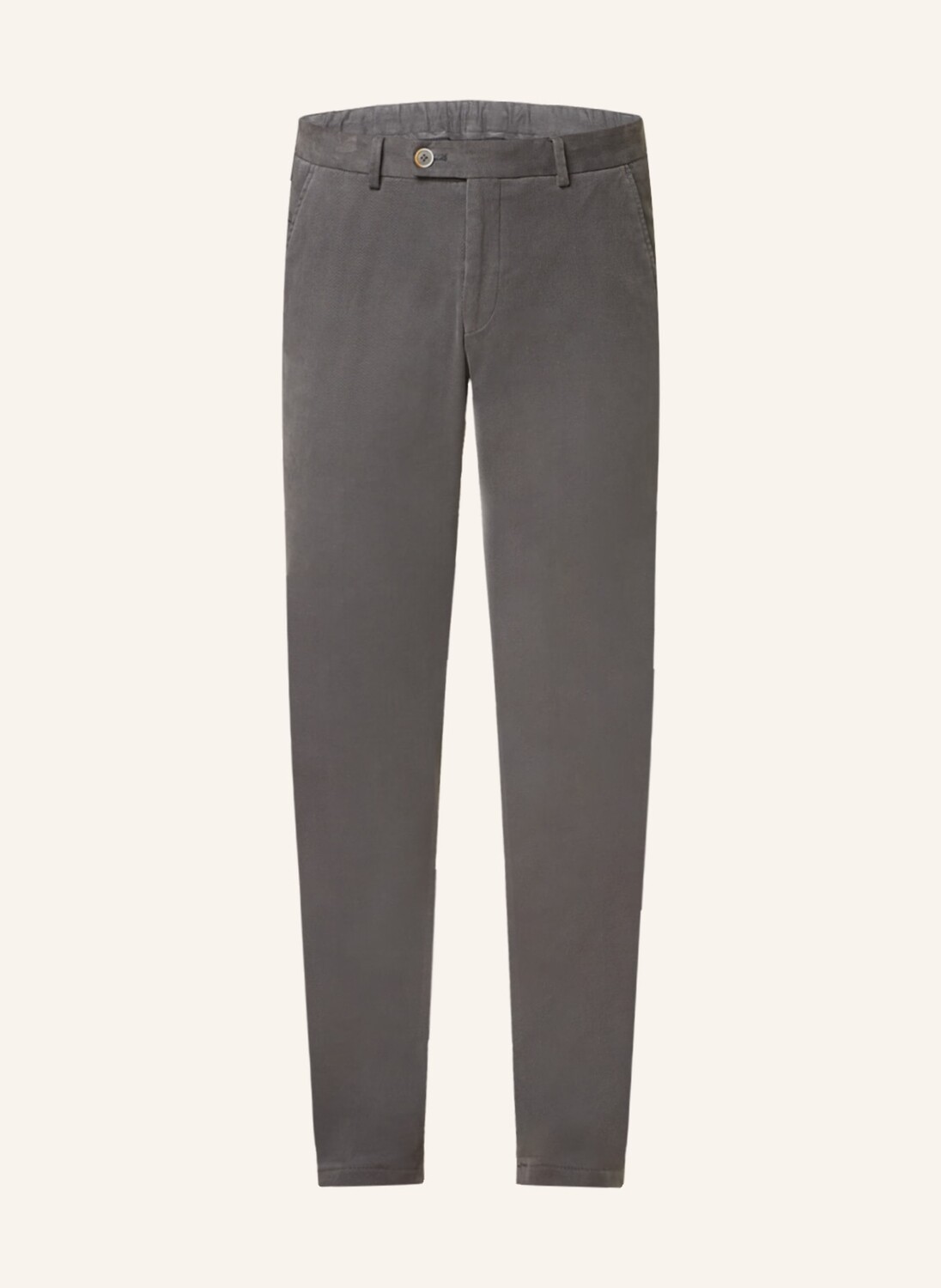 

Вельветовые брюки HILTL Extra Slim Fit, серый
