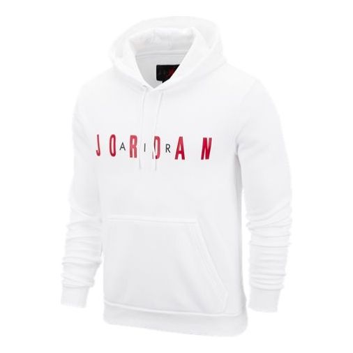 цена Толстовка Men's Air Jordan Alphabet Logo White, белый