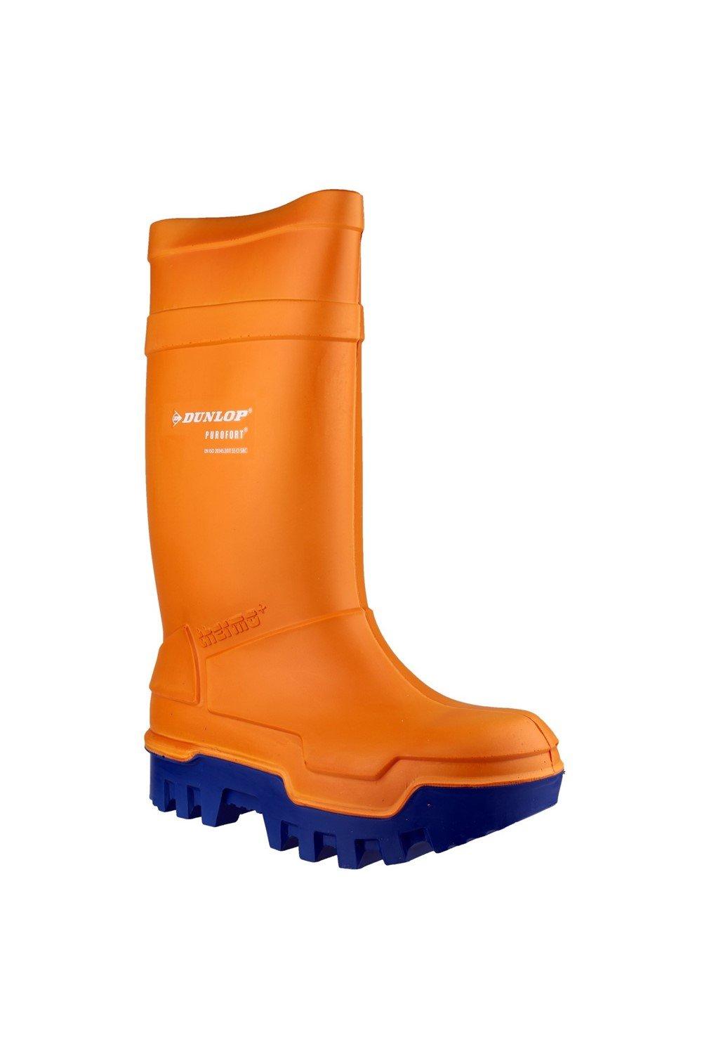 Защитные резиновые сапоги Purofort Thermo+ Dunlop, оранжевый