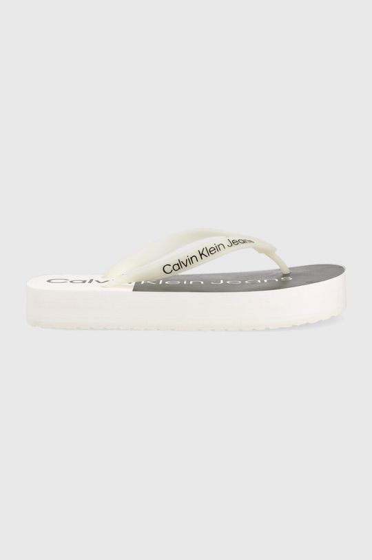 

Шлепанцы BEACH SANDAL FLATFORM Calvin Klein Jeans, белый