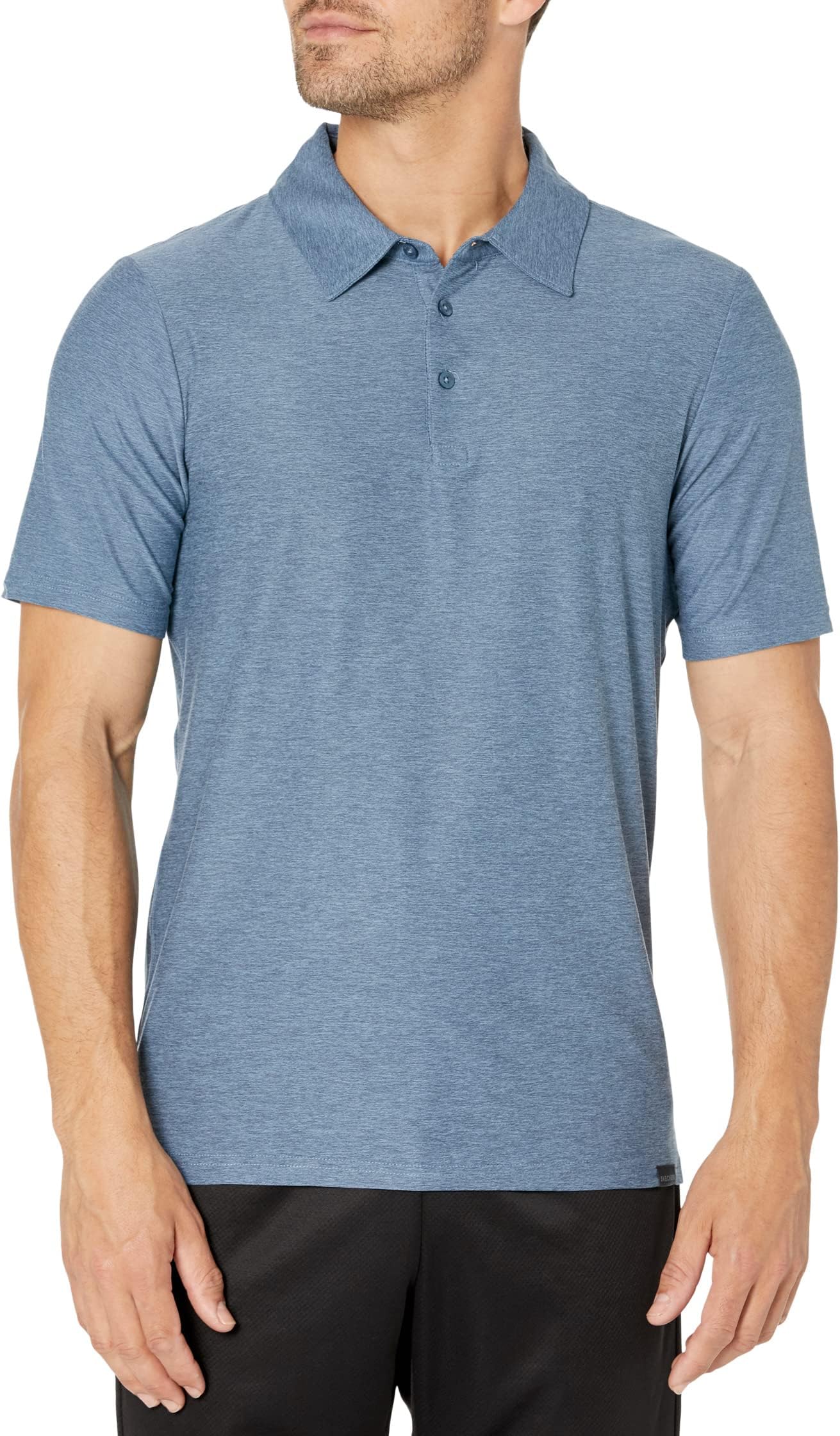 Рубашка-поло Godri All Day Polo SKECHERS, цвет Smoke Blue