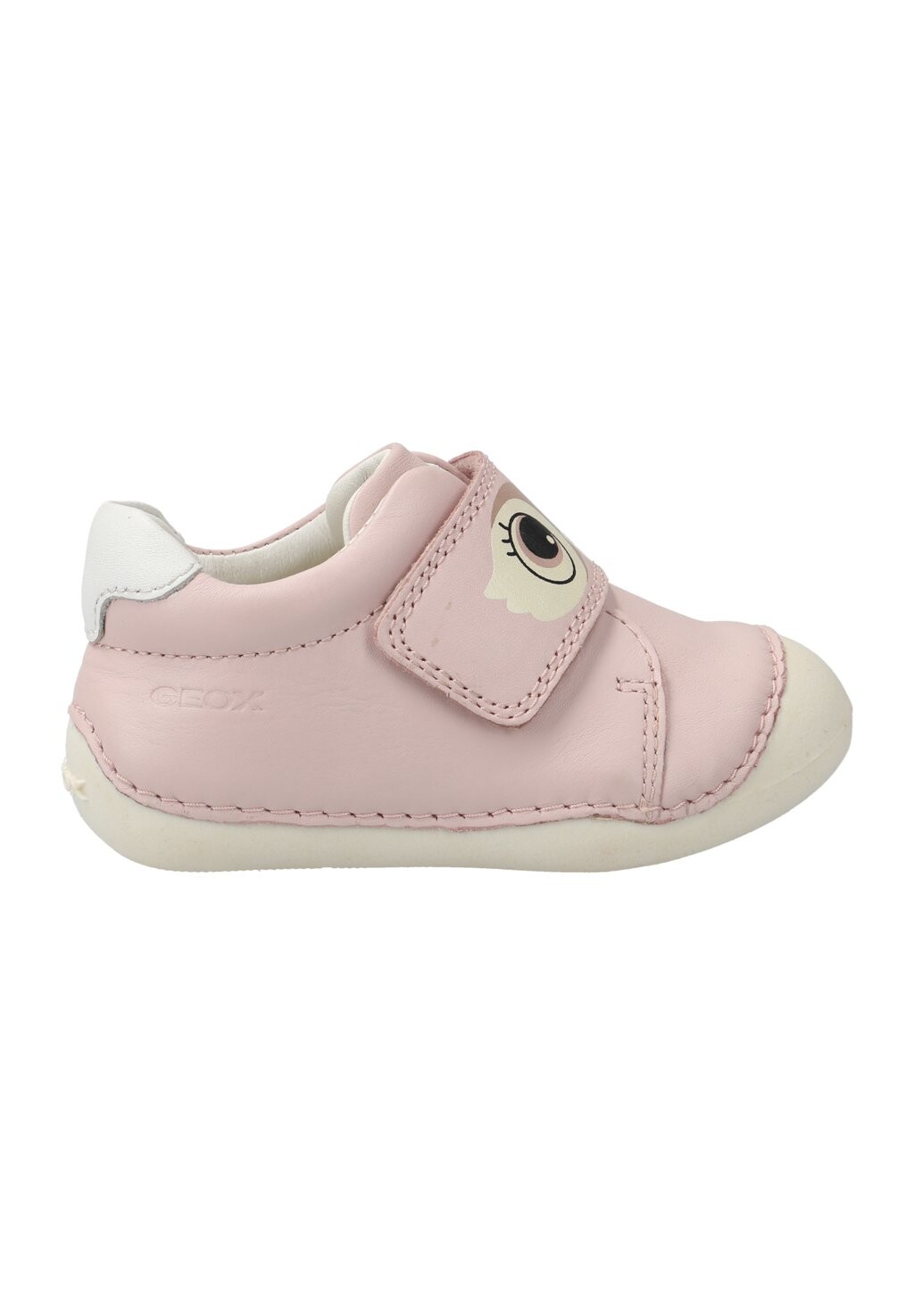 Туфли на липучке TUTIM Geox, цвет light rose white кроссовки geox zapatillas white light rose