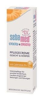 

Sebamed Детский успокаивающий крем с календулой Baby Pfledgecrem, 75мл