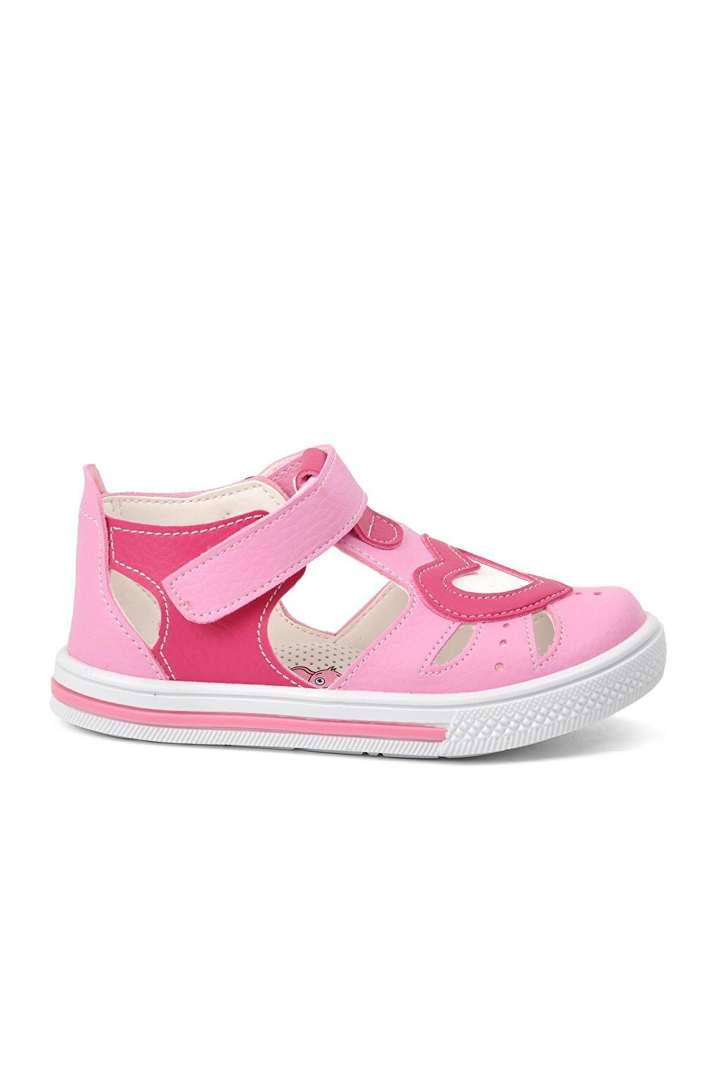210103 Летняя обувь для маленьких девочек розово-фуксия Ayakmod