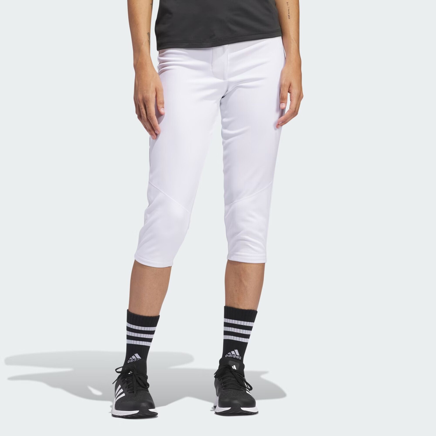 

Брюки длиной до колена для софтбола Adidas, цвет White