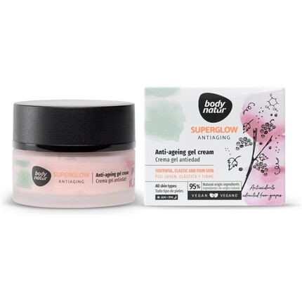 

SUPERGLOW Крем-гель антивозрастной 50мл ‎Body Natur
