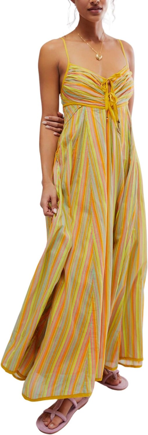

Платье Free People Dream Weaver Maxi, цвет Citrus Combo