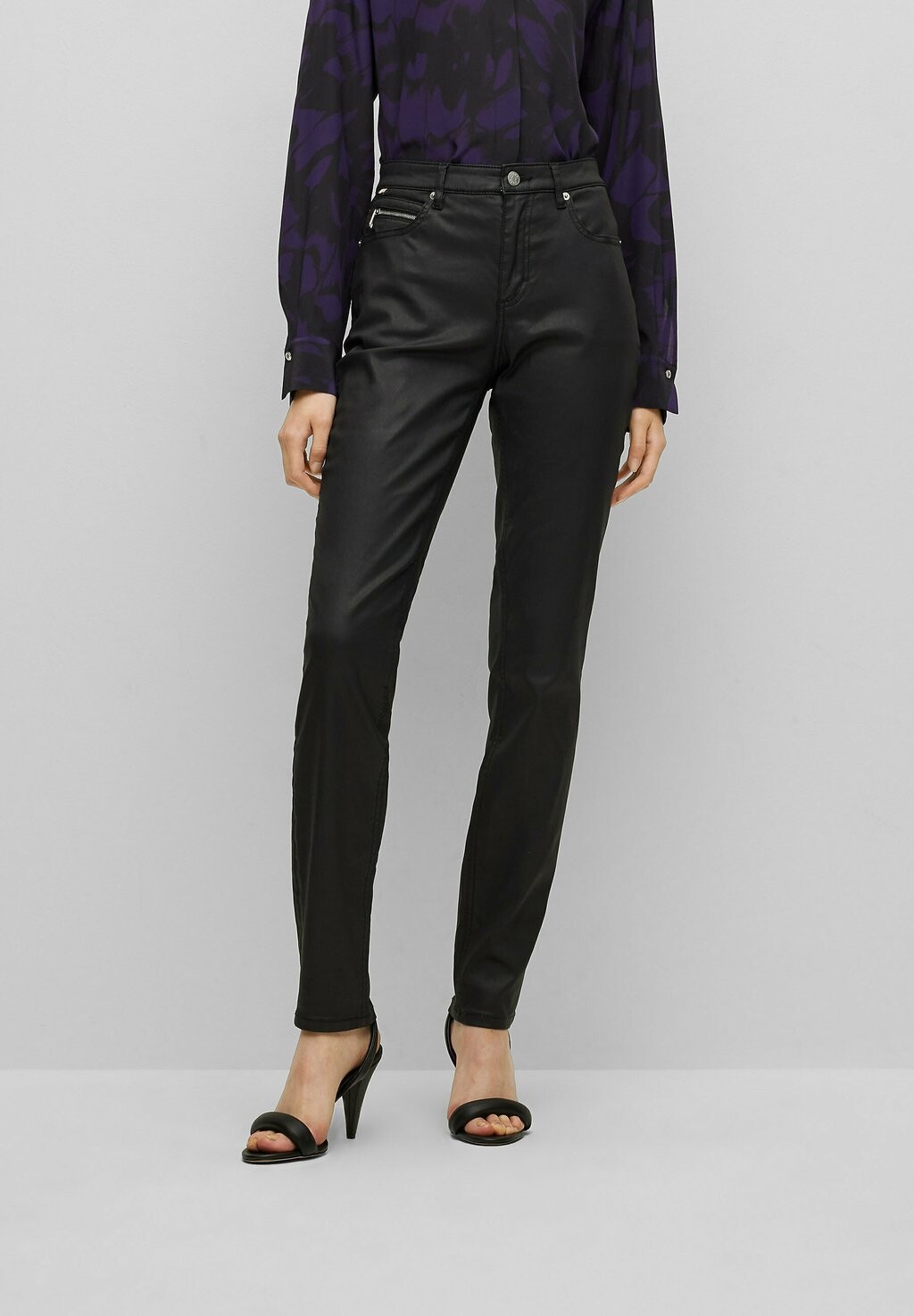 

Джинсы Slim fit BOSS, черный