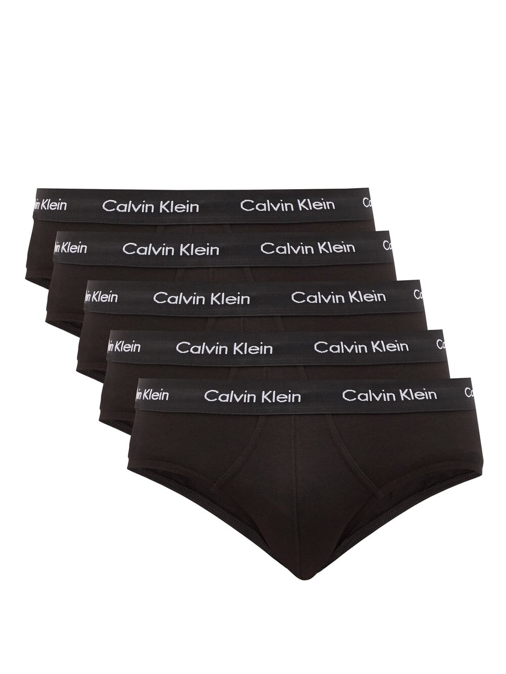 

Комплект из пяти трусов из смесового хлопка. Calvin Klein Underwear, черный