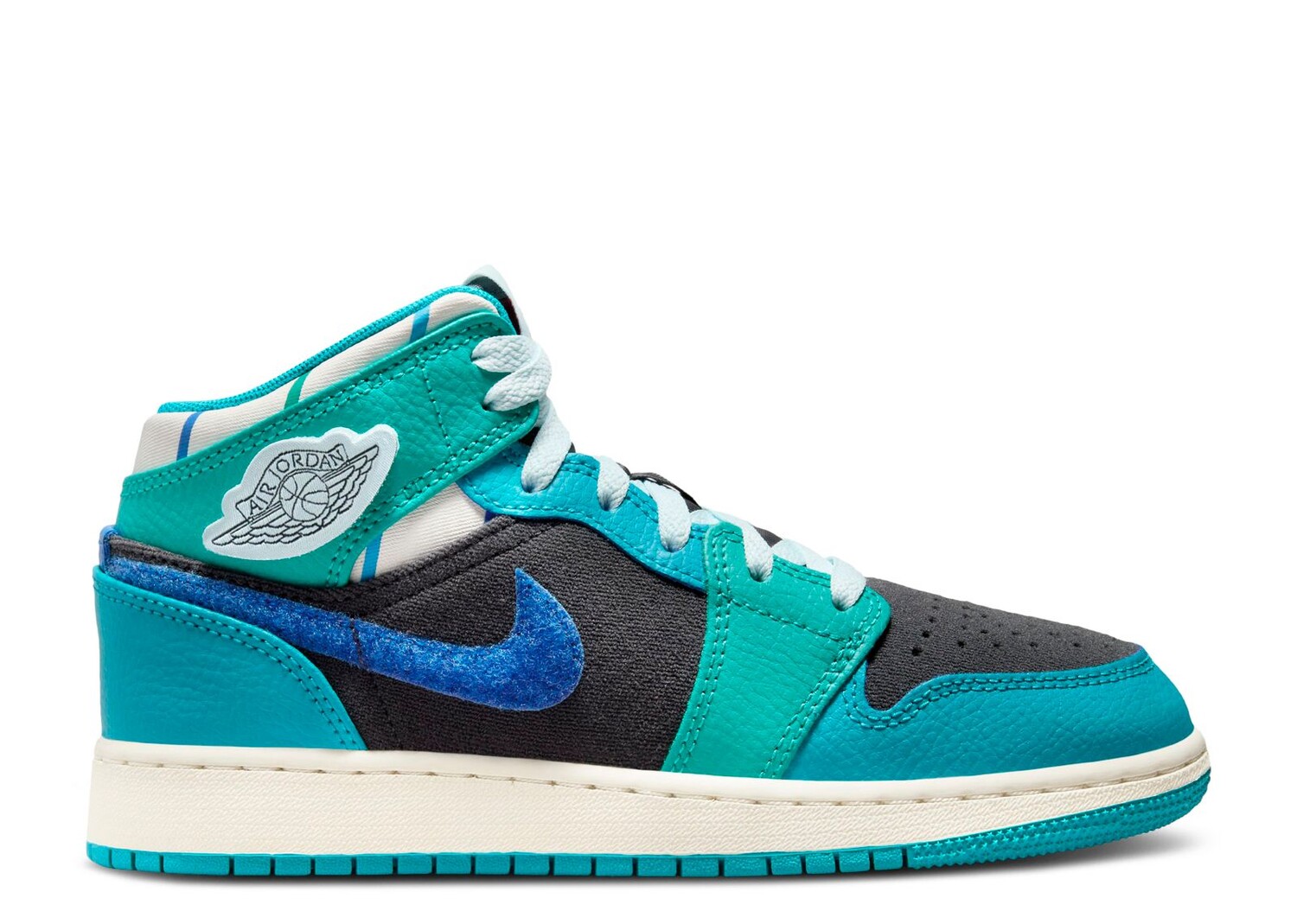 

Кроссовки Air Jordan Air Jordan 1 Mid Gs 'Inspired By The Greatest', синий