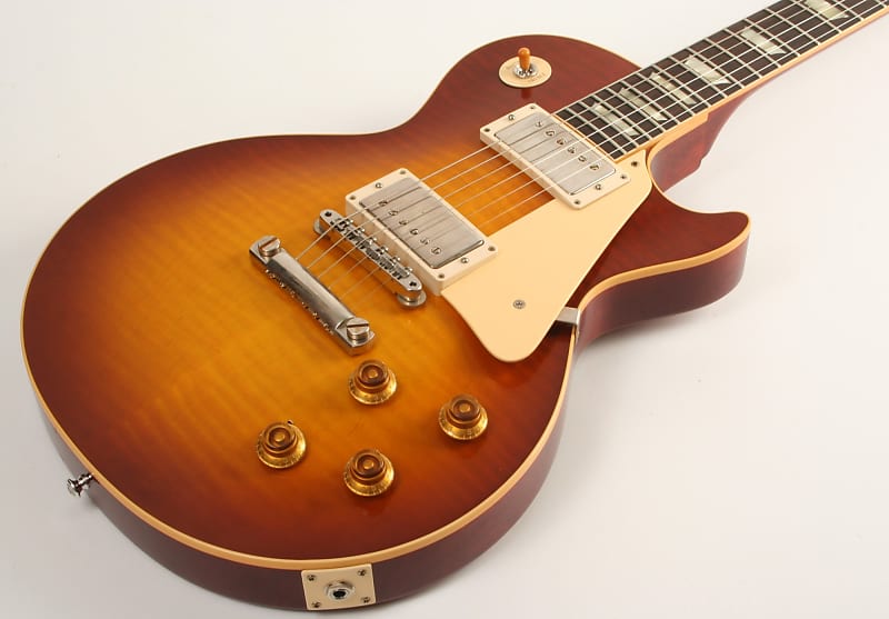 

Электрогитара Gibson Custom Shop 1959 Les Paul Standard Reissue VOS Iced Tea Burst 932613