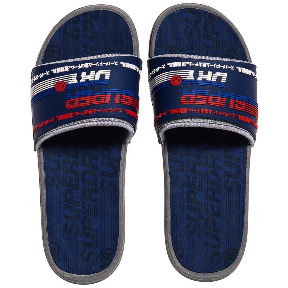 

Шлепанцы Superdry Crewe Racer, синий