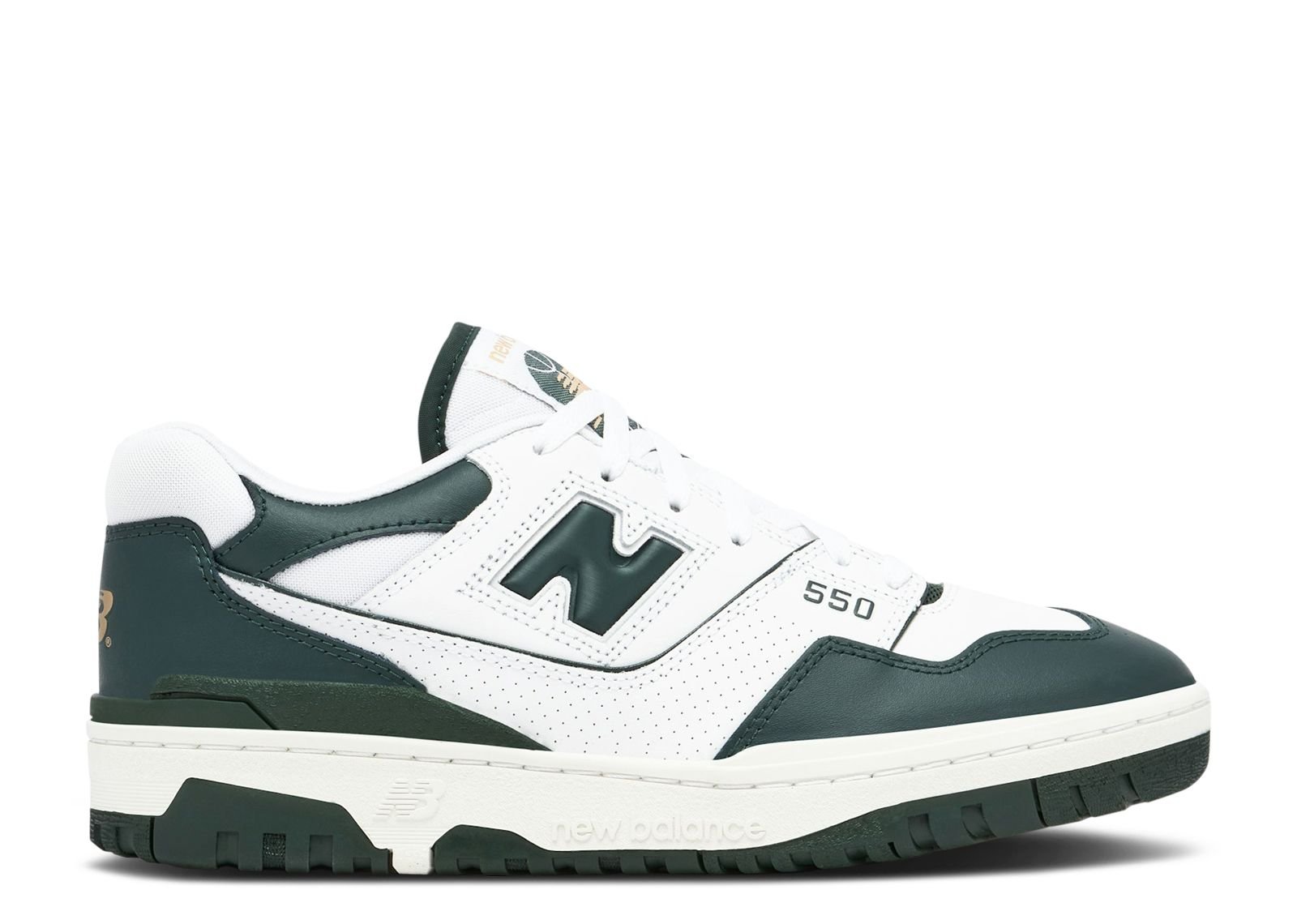 

Кроссовки New Balance 550 'White Dark Green', белый