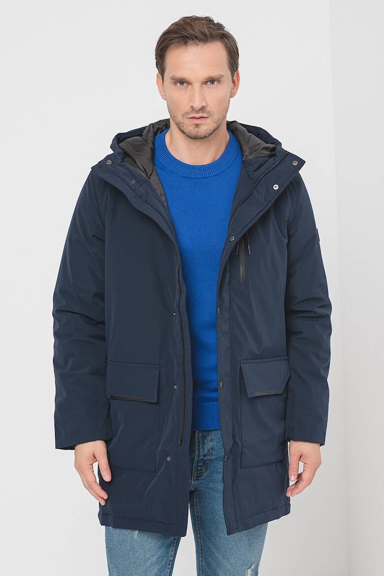 

Зимняя куртка с регулируемым капюшоном Esprit, синий