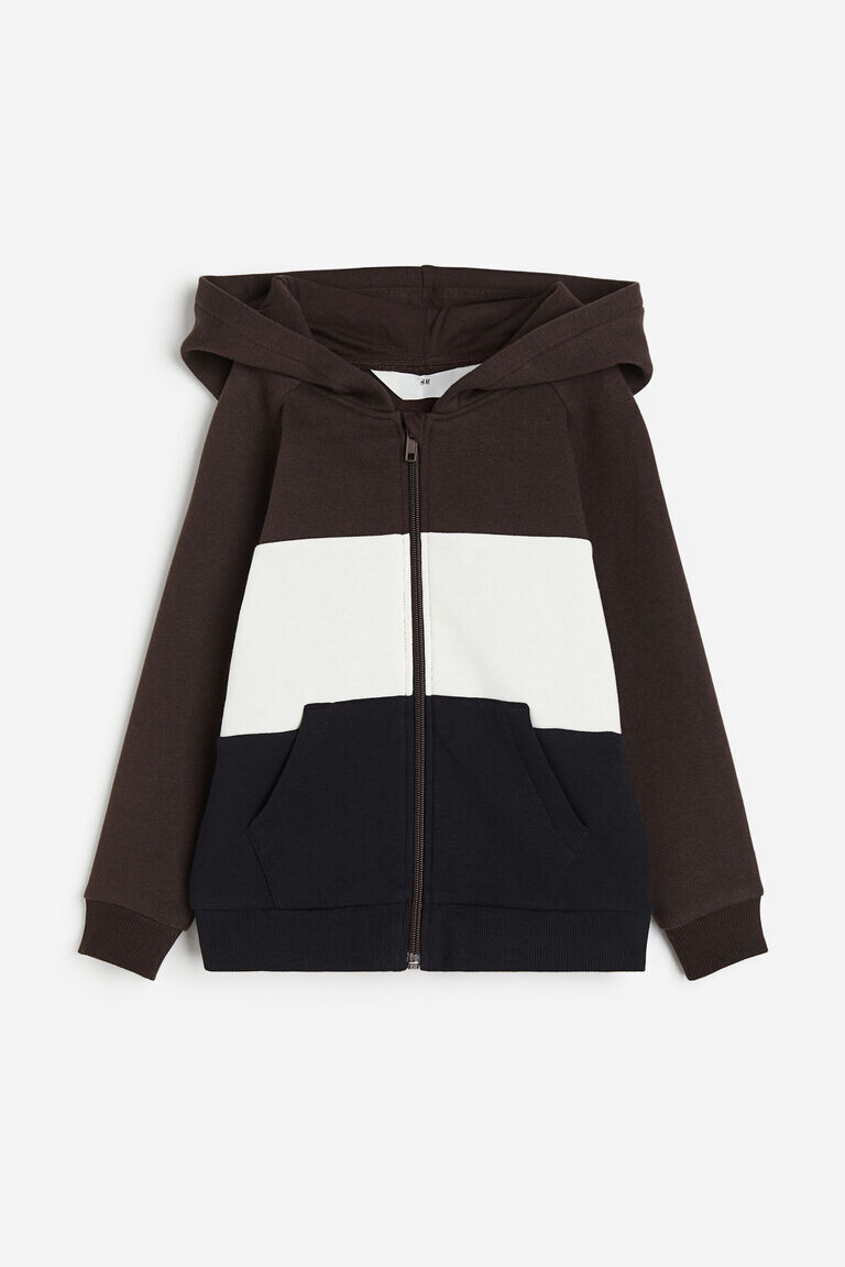 

Толстовка на молнии H&M, коричневый